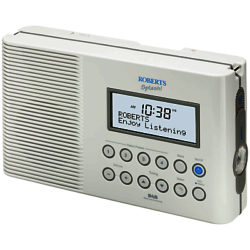 ROBERTS SPLASH! DAB/FM Shower Radio, White